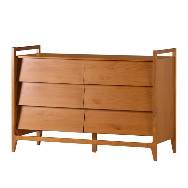 Ivy Bronx Bernardus 6 Drawer Dresser Wayfair